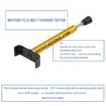 Belt Tension In Gauge, Adjustable 10 Pounds, with L Shaped Pad, Motorcycle Belt Tension Tool
