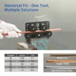 Tubing Straightener Brake Line Straightener for 3/16′′ – 1.0′′ Diameters Tubing