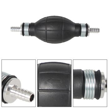 3/8” Hand Primer Bulb Outboard Car Marine Boat Gas Fuel Line Pump All Fuels US