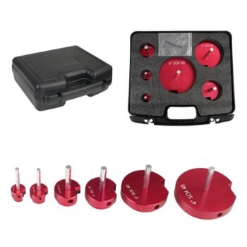 04529 for PPRK6 Plastic Pipe Fitting Reamer 6 Piece Kit Fit standard 1/2′′ drills