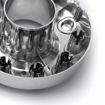 2PCS 10-Lug Front Car Wheel Hub Center Caps Fit For Ford F450 F550 05-17 Super Duty