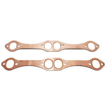 For SB Chevy 327 305 350 Reusable SBC Oval Port Copper Header Exhaust Gaskets