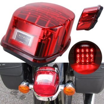 Harley LED Tail Light for 2000-2017 Models – Smoked 3-in-1 Brake Light