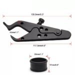 CNC Motorcycle Cruise Control Throttle Lock Assist Retainer Universal Aluminum