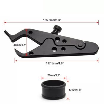 CNC Motorcycle Cruise Control Throttle Lock Assist Retainer Universal Aluminum