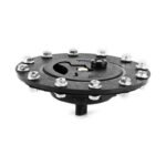 Black Fire-Resistant Gas Tank Filler Cap 150mm with Air Vent – Compatible with Honda CBR, CB Series