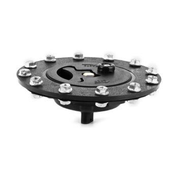 Black Fire-Resistant Gas Tank Filler Cap 150mm with Air Vent – Compatible with Honda CBR, CB Series