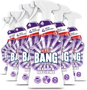 Cillit Bang Power Spray Bleach and Hygiene 750ml Pack of 6